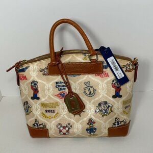 Dooney & Bourke Disney Cruise Line Satchel – 2011 Dream Inaugural Voyage – NWT